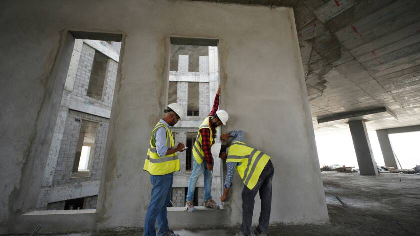 civil engineers at work