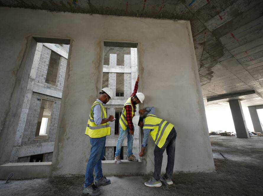 civil engineers at work