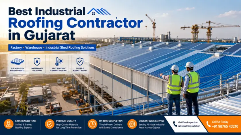 Industrial roofing solutions in Gujarat