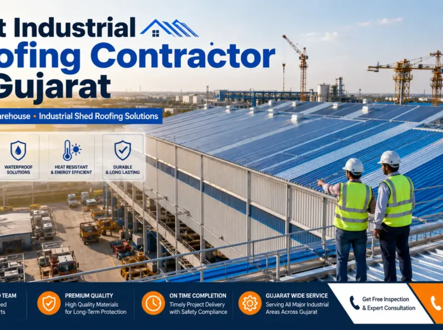 Industrial roofing solutions in Gujarat