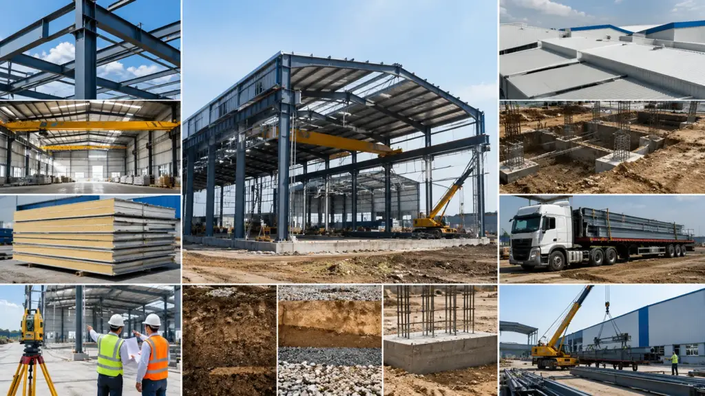 Major structural, material, and site factors affecting turnkey pre-engineered building project cost