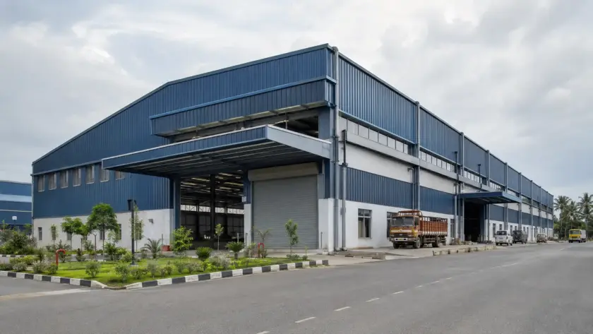 Pre-engineered building manufacturing facility in Coimbatore
