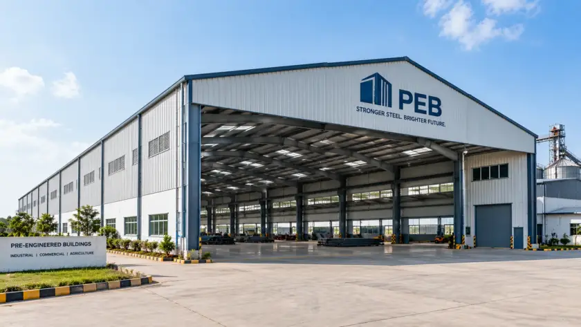 PEB manufacturer in Ankleshwar/Bharuch factory shed structure