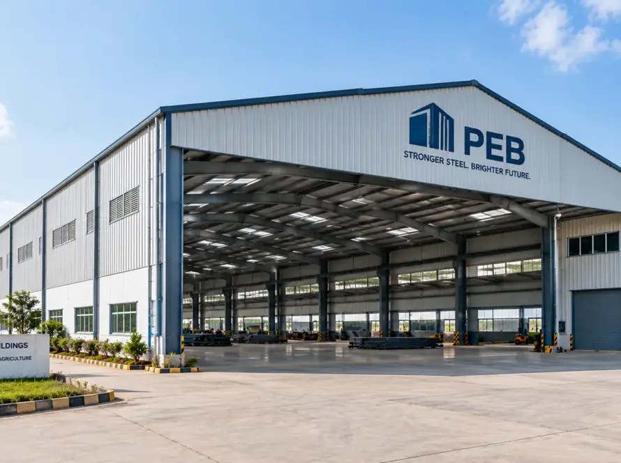 PEB manufacturer in Ankleshwar/Bharuch factory shed structure